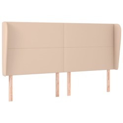 Tête de lit avec oreilles Cappuccino 203x23x118/128 cm 626766626766