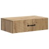 Table d'appoint murale 59 x 34,5 x 17 cm Bois d'ingénierie 626767626767