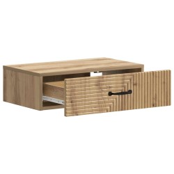 Table d'appoint murale 59 x 34,5 x 17 cm Bois d'ingénierie 626767626767