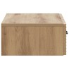 Table d'appoint murale 59 x 34,5 x 17 cm Bois d'ingénierie 626767626767
