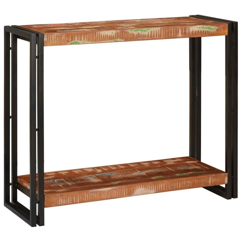 Table console Multicolore 90 x 33 x 75 cm Bois Recyclé Solide 626776626776