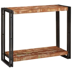 Table console Multicolore 90 x 33 x 75 cm Bois Recyclé Solide 626776626776