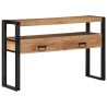 Table console Marron 120 x 33 x 75 cm Bois d'Acacia Massif 626777626777