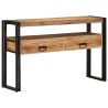 Table console Marron 120 x 33 x 75 cm Bois d'Acacia Massif 626777626777