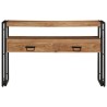 Table console Marron 120 x 33 x 75 cm Bois d'Acacia Massif 626777626777