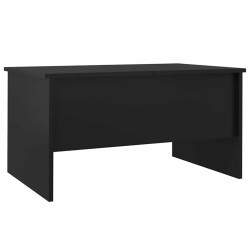 Table basse noir 80x50x42,5 cm bois d'ingénierie 626778626778