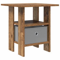 Table de chevet Bois ancien 41 x 40 x 45 cm Bois d'ingénierie 626779626779