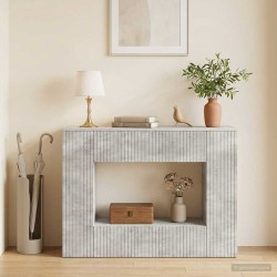 Table console Gris Béton 101 x 29 x 74 cm Bois d’ingénierie 626780626780