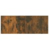 Meubles TV 2 pcs chêne fumé 80x30x30 cm bois d'ingénierie 626785626785
