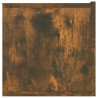 Meubles TV 2 pcs chêne fumé 80x30x30 cm bois d'ingénierie 626785626785