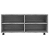 Meuble TV sur roulettes Sonoma gris 90x35x35 cm Bois ingénierie 626791626791