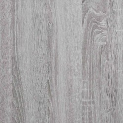 Meuble TV sur roulettes Sonoma gris 90x35x35 cm Bois ingénierie 626791626791