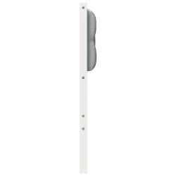 Tête de lit Autre Blanc et gris clair 135 cm Bois massif en pin 626792626792