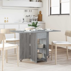 Table à dîner 115 x 70 x 75 cm Bois d'ingénierie Sonoma gris 626793626793