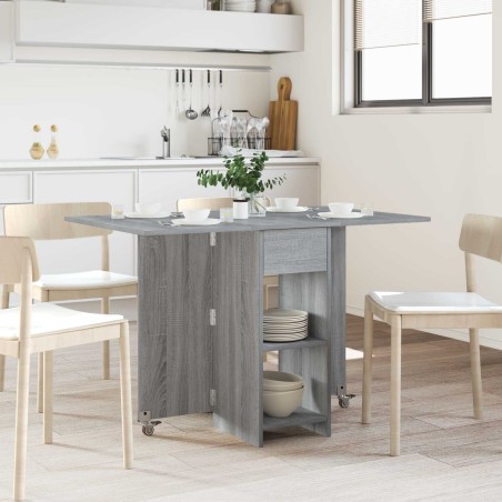 Table à dîner 115 x 70 x 75 cm Bois d'ingénierie Sonoma gris 626793626793