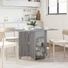 Table à dîner 115 x 70 x 75 cm Bois d'ingénierie Sonoma gris 626793626793