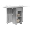 Table à dîner 115 x 70 x 75 cm Bois d'ingénierie Sonoma gris 626793626793