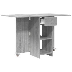 Table à dîner 115 x 70 x 75 cm Bois d'ingénierie Sonoma gris 626793626793