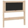 Tête de lit Autre Marron 75 cm Bois massif en pin 626798626798