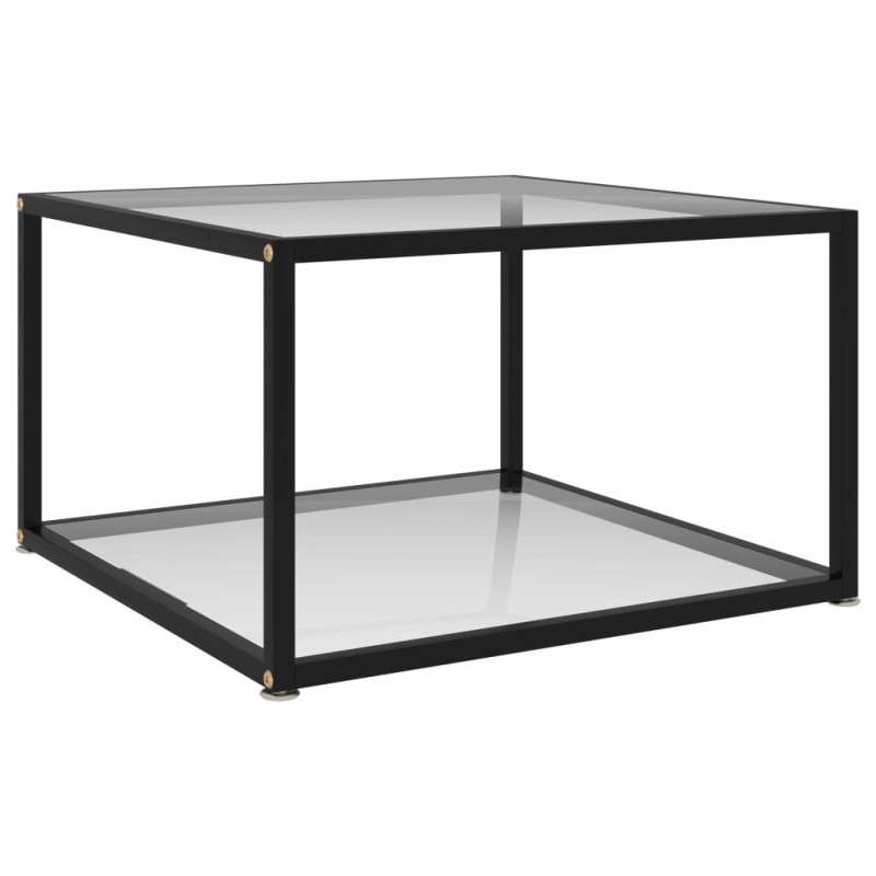 Table basse Transparent 60x60x35 cm Verre trempé 626799626799