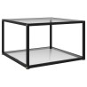 Table basse Transparent 60x60x35 cm Verre trempé 626799626799