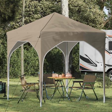 Tente de fête pop-up 194 x 194 x 245 cm Crème 626800626800
