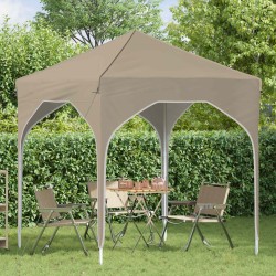 Tente de fête pop-up 194 x 194 x 245 cm Crème 626800626800