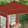 Tente de fête pop-up 195 x 195 x 245 cm Terre cuite 626802626802