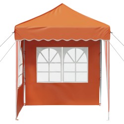 Tente de fête pop-up 195 x 195 x 245 cm Orange Tissu Oxford 626803626803