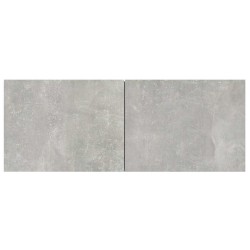 Meubles TV 2 pcs gris béton 80x30x30 cm bois d'ingénierie 626807626807