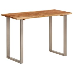 Table à dîner 110x50x76 cm Bois d'acacia solide 626811626811
