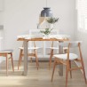 Table à dîner 110x50x76 cm Bois d'acacia solide 626811626811