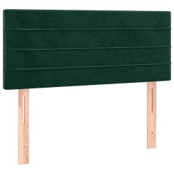 Tête de lit à LED Vert foncé 80x5x78/88 cm Velours 626814626814
