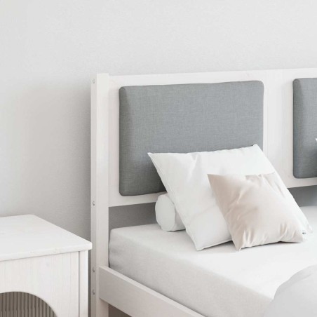 Tête de lit Autre Blanc 135 cm Bois massif en pin 626815626815
