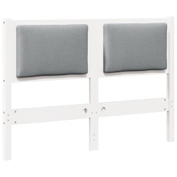 Tête de lit Autre Blanc 135 cm Bois massif en pin 626815626815