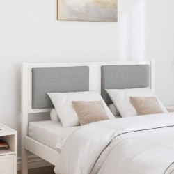 Tête de lit Autre Blanc 135 cm Bois massif en pin 626815626815