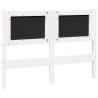 Tête de lit Autre Blanc 135 cm Bois massif en pin 626815626815