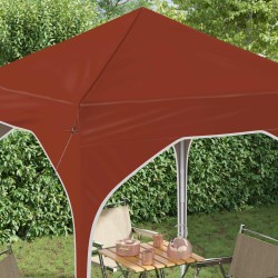 Tente de fête pop-up 194 x 194 x 245 cm Terre cuite 626823626823