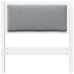 Tête de lit Autre Blanc 80 cm Bois massif en pin 626825626825