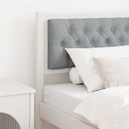 Tête de lit Autre Blanc et gris clair 80 cm Bois massif en pin 626826626826
