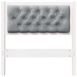 Tête de lit Autre Blanc et gris clair 80 cm Bois massif en pin 626826626826