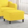 Repose-pied Jaune clair 60x50x41 cm Tissu 626827626827