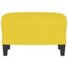 Repose-pied Jaune clair 60x50x41 cm Tissu 626827626827