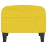 Repose-pied Jaune clair 60x50x41 cm Tissu 626827626827