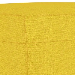 Repose-pied Jaune clair 60x50x41 cm Tissu 626827626827