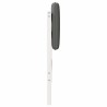 Tête de lit capitonnée Blanc et gris clair 100 cm Pin massif 626828626828
