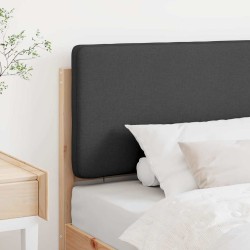 Tête de lit capitonnée Brun et gris foncé 75 cm Pin massif 626829626829