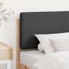 Tête de lit capitonnée Brun et gris foncé 75 cm Pin massif 626829626829