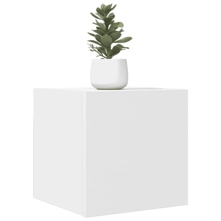 Meuble TV mural Blanc 30,5x30x30 cm 626830626830