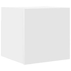 Meuble TV mural Blanc 30,5x30x30 cm 626830626830